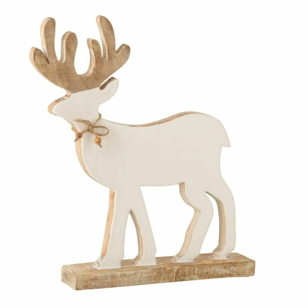 Paris Prix Blanc Statuette Déco Renne