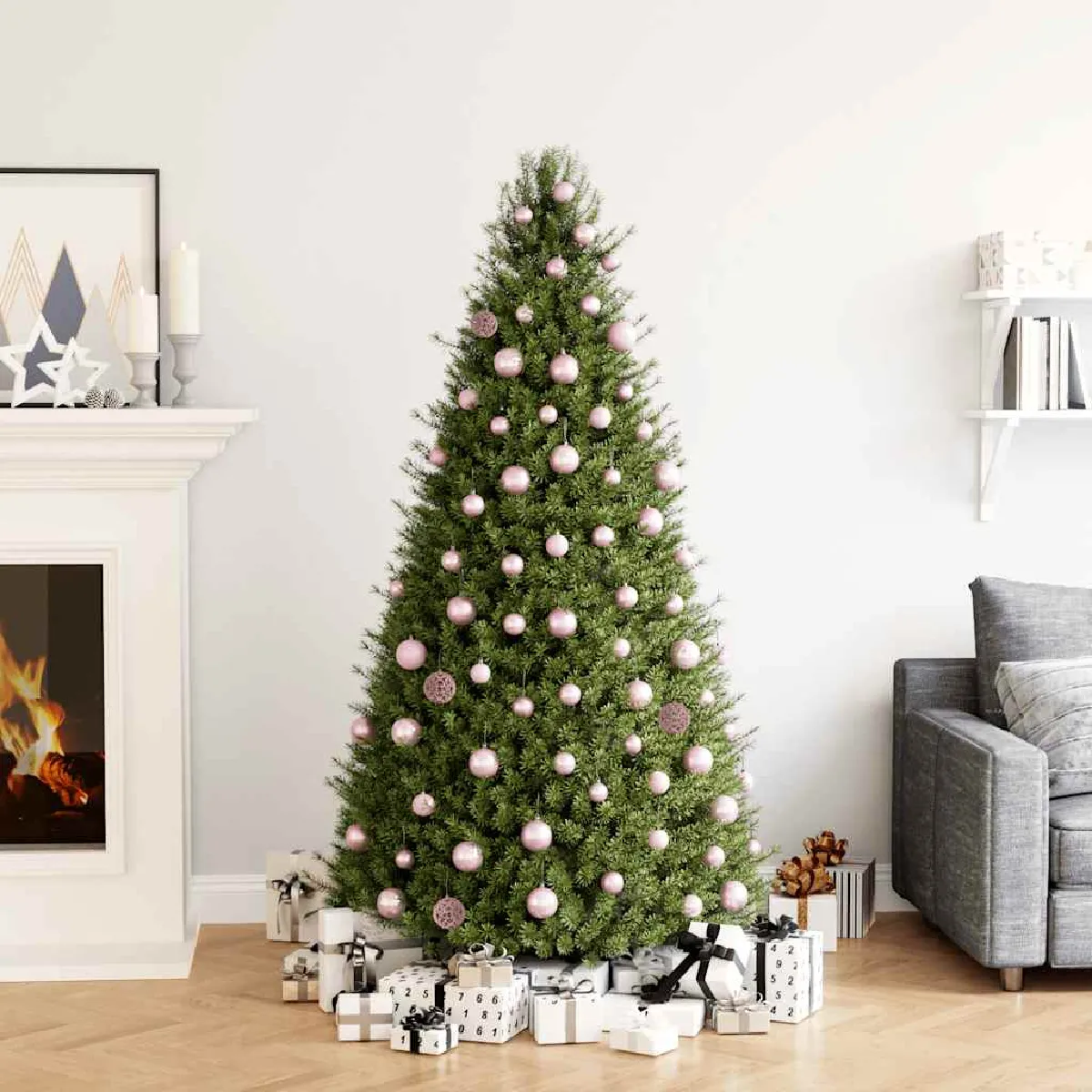 vidaXL Ensemble de boules de Noël - vue 2