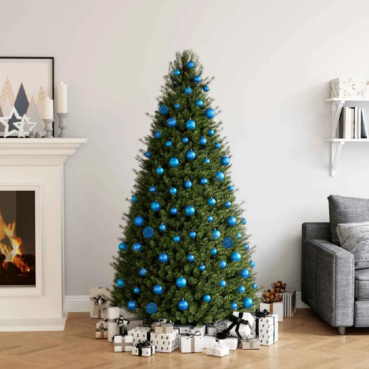 VidaXL Boules de Noël 100 pcs - vue 2