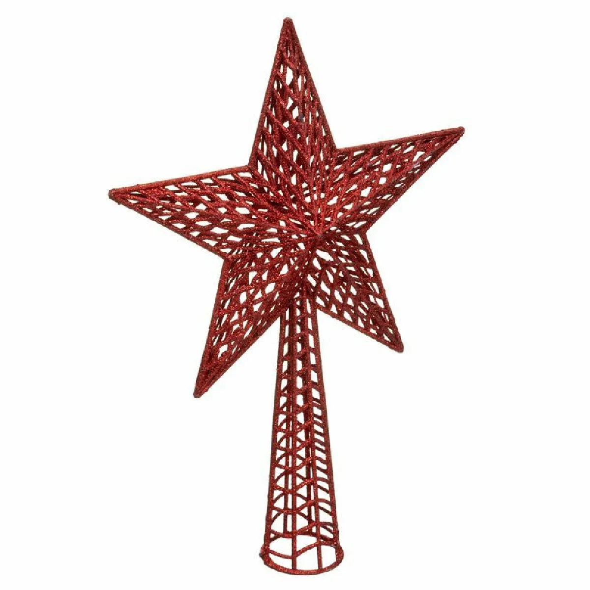 Non Communiqué Rouge Paris Prix - Cimier Étoile Déco La Piste 38Cm - Image 3