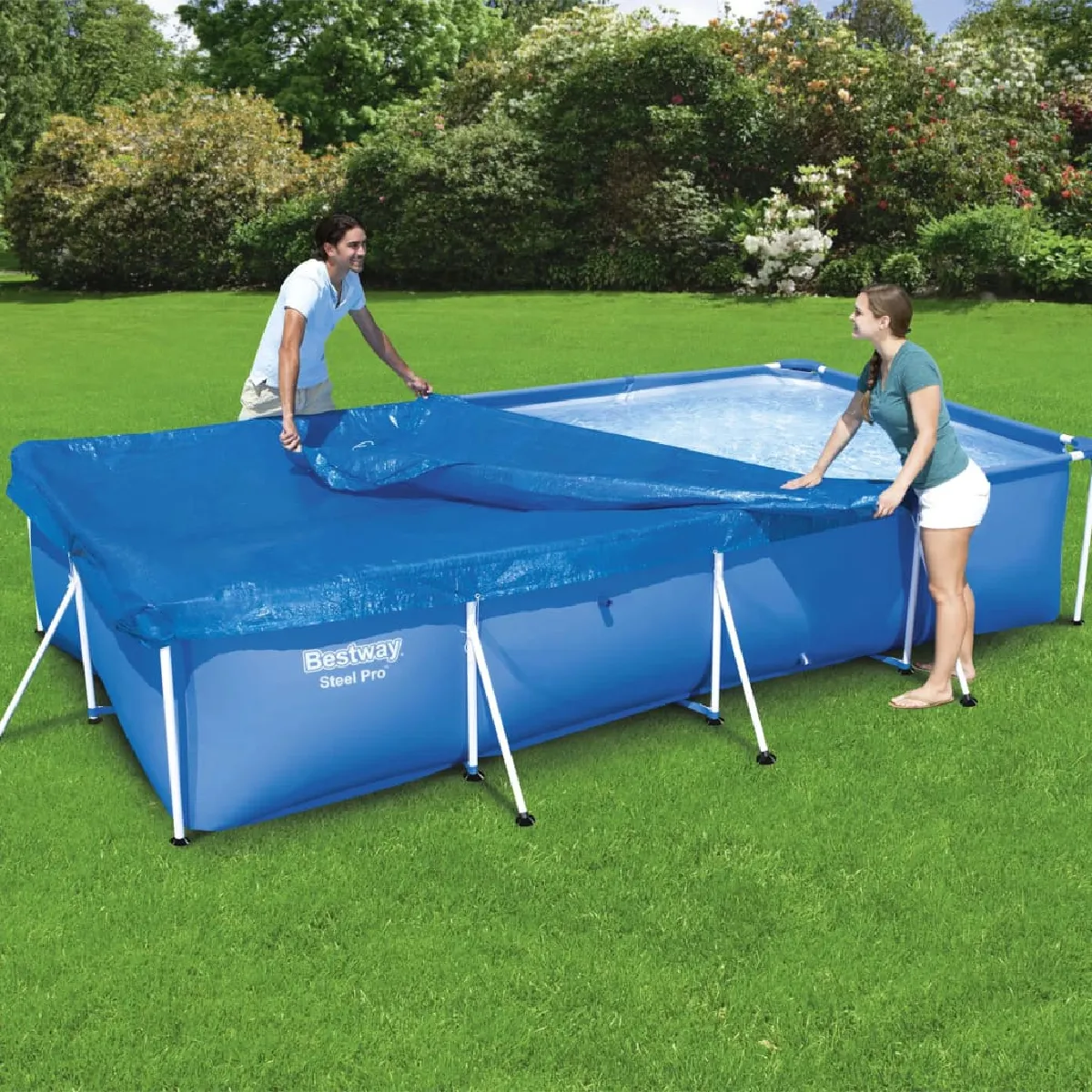 Bestway Couverture piscine Flowclear - vue 2