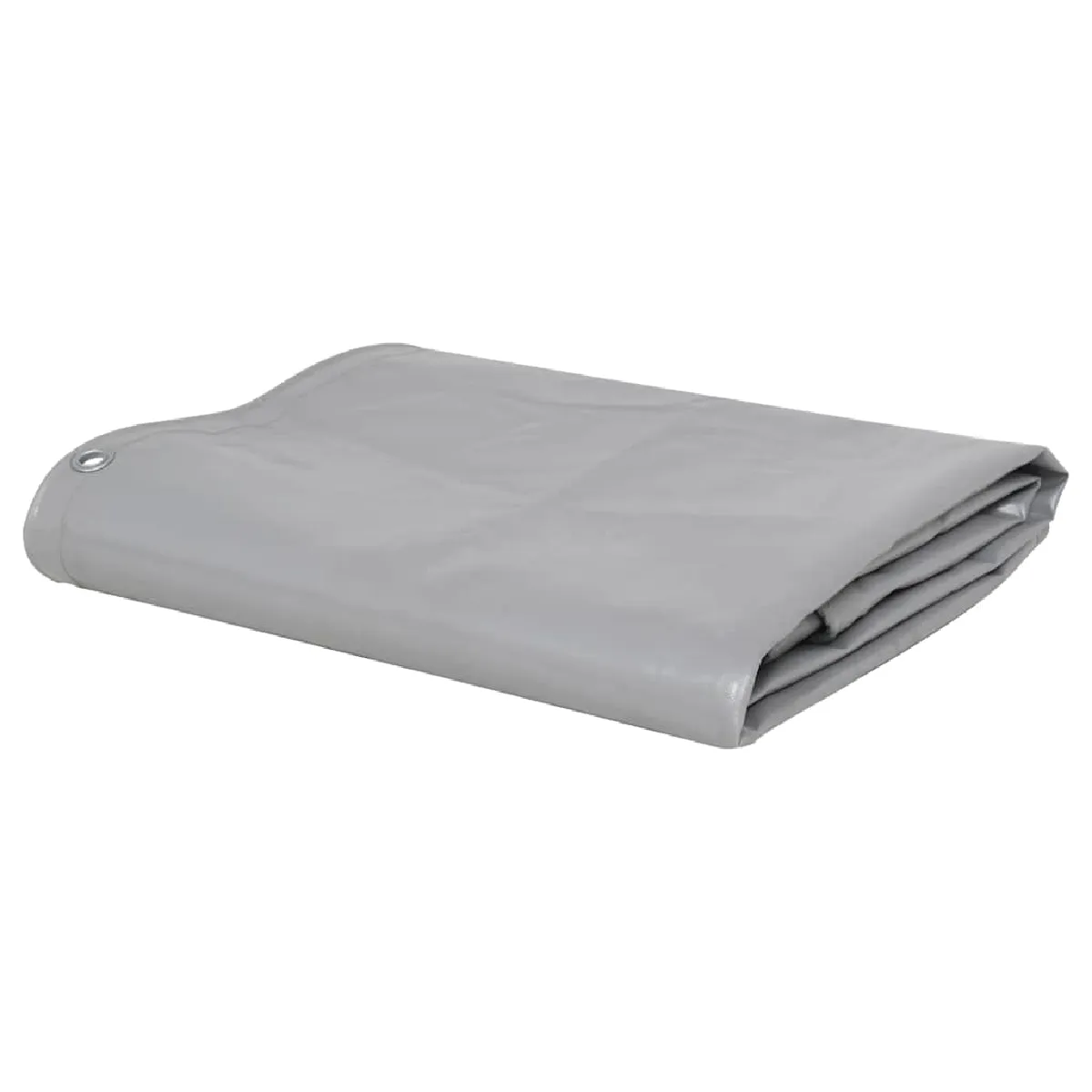 Vidaxl Gris Bâche 650 G M² 1,5 X 20 M - Image 2