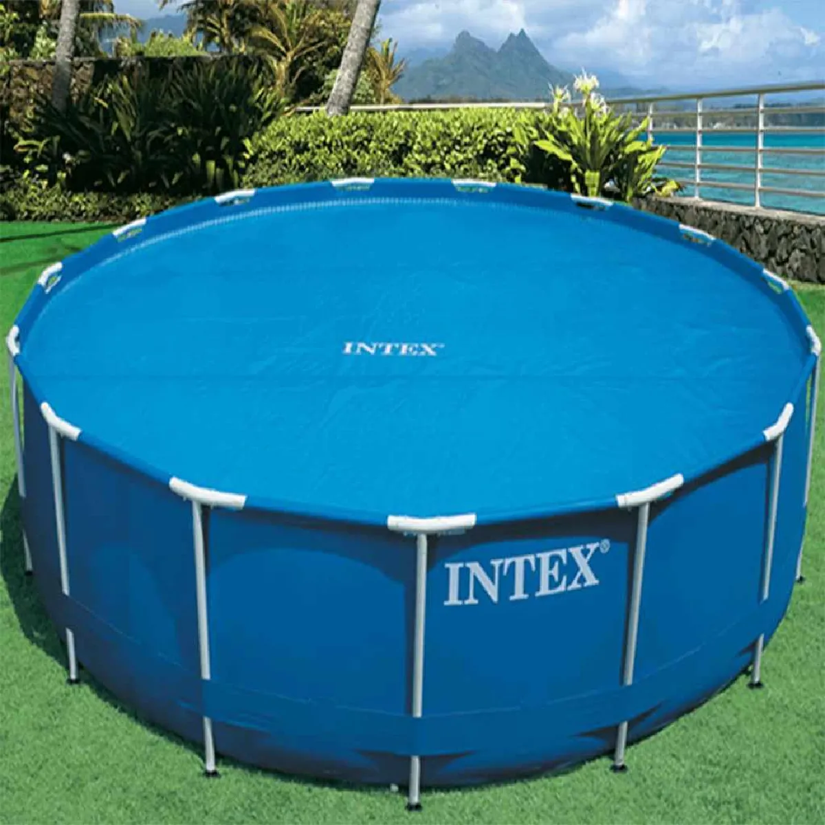 INTEX Couverture solaire piscine 457 cm