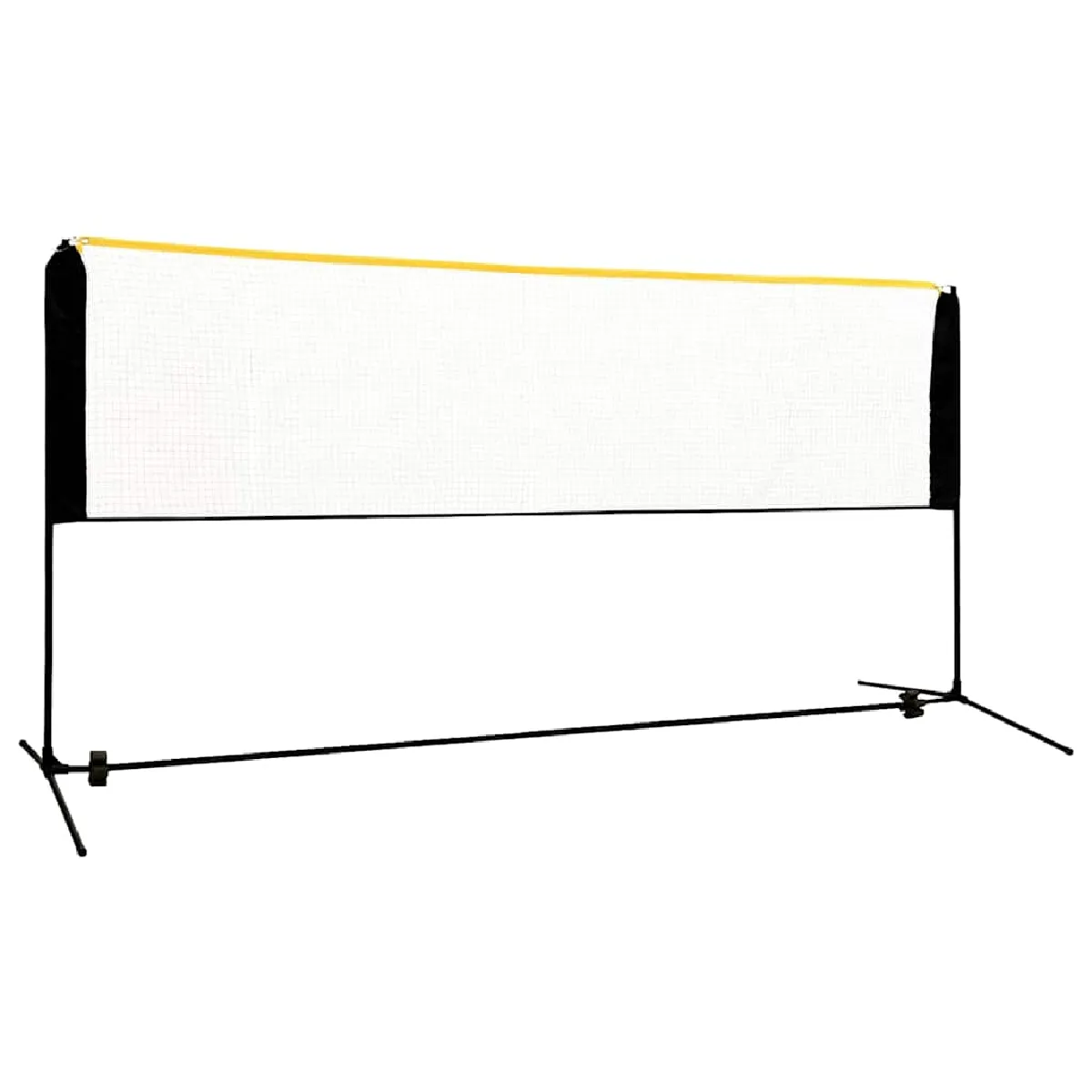 Vidaxl Filet De Badminton Réglable Métal