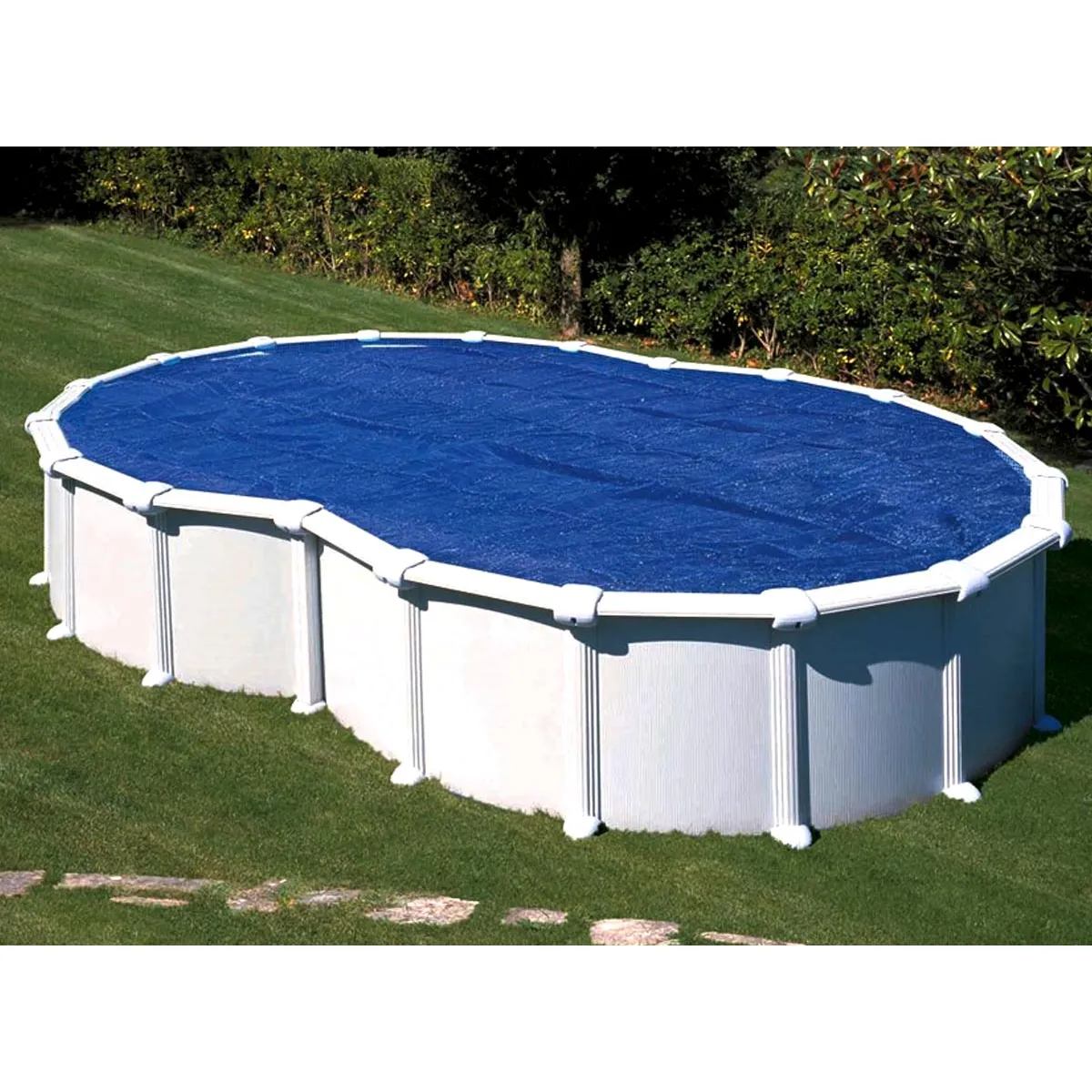 Gre Bâche À Bulles Été Pour Piscine En Huit Pool 6,20 X 3,70 M
