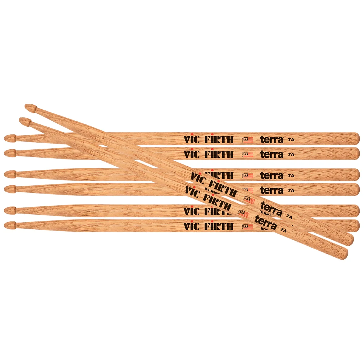 Vic Firth Baguettes De Batterie 7At