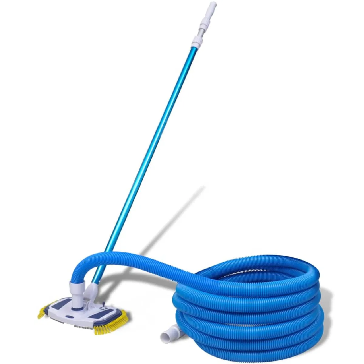 vidaXL Aspirateur de piscine avec manche télescopique et tuyau - vue 2