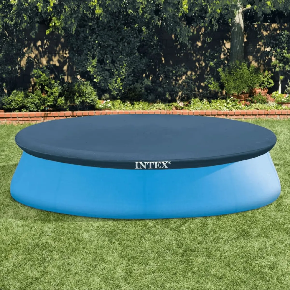 Intex Couverture de piscine ronde 305 cm 28021 couverture pour piscine bâche de piscine couvertures pour piscines 3202777