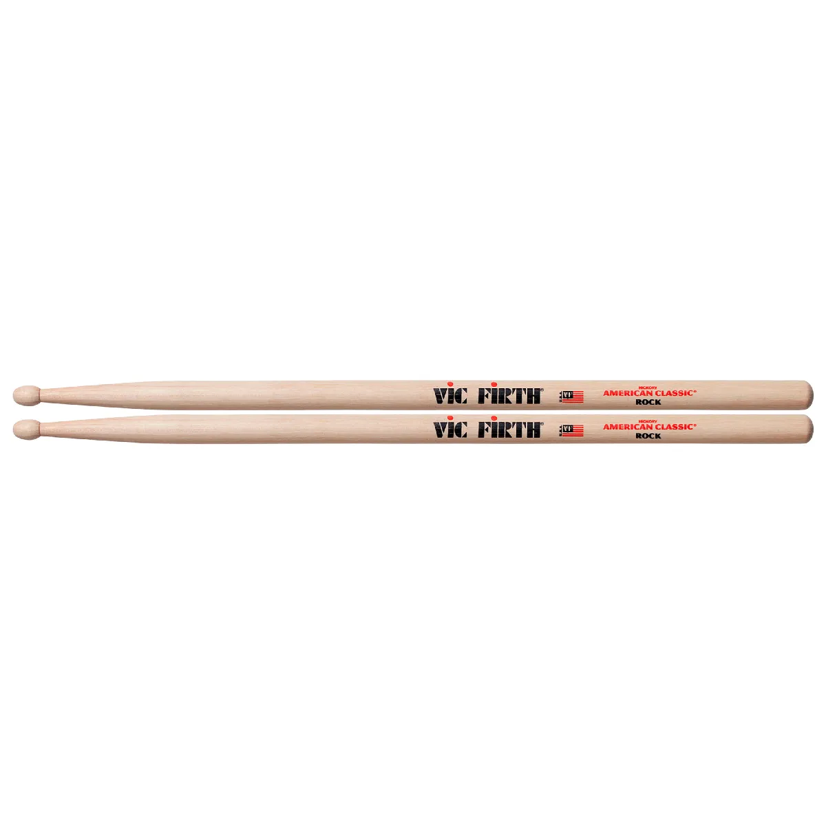Vic Firth - American Classic - Baguettes de Batterie Rock - Hickory - Image 3