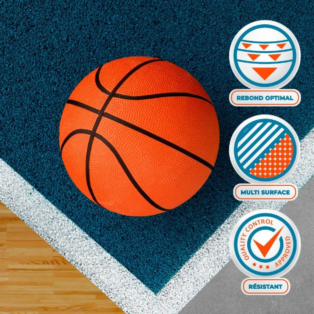 Ballon De Basket Marbury Taille 7 Rose + Accessoires Gratuits Et Livraison Offerte