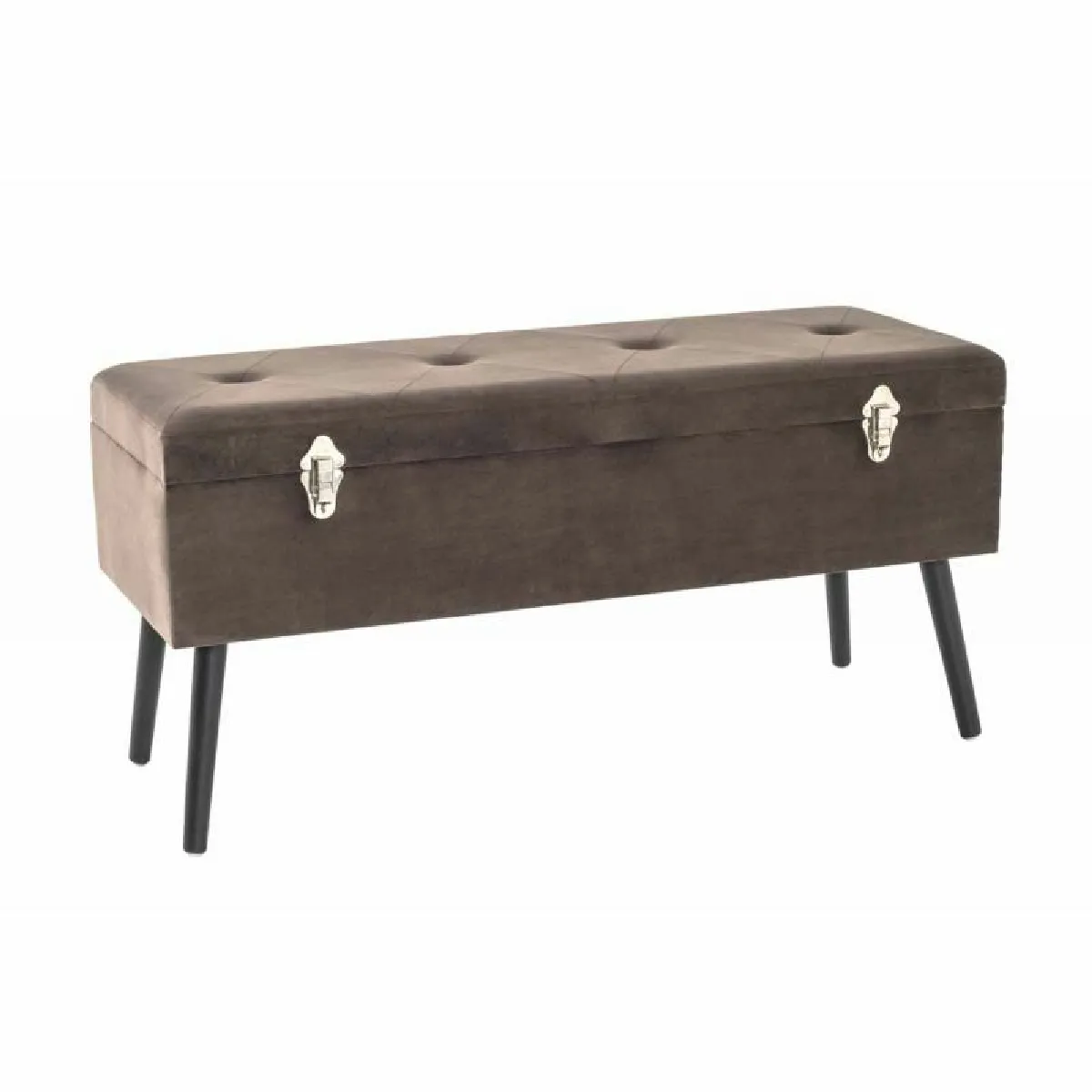 Paris prix Banc valise avec rangement - Taupe