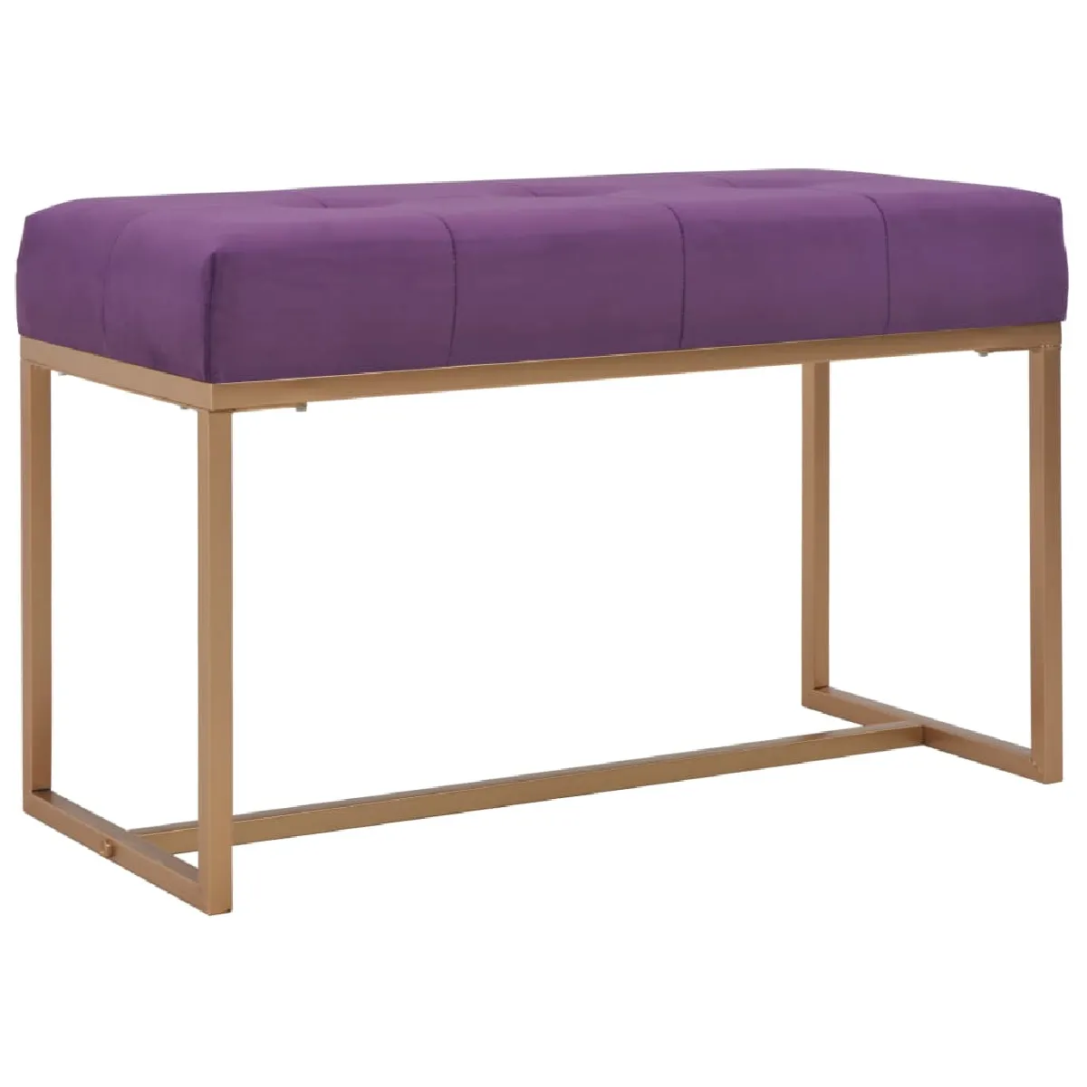 vidaXL Banc 80 cm Velours - vue 2
