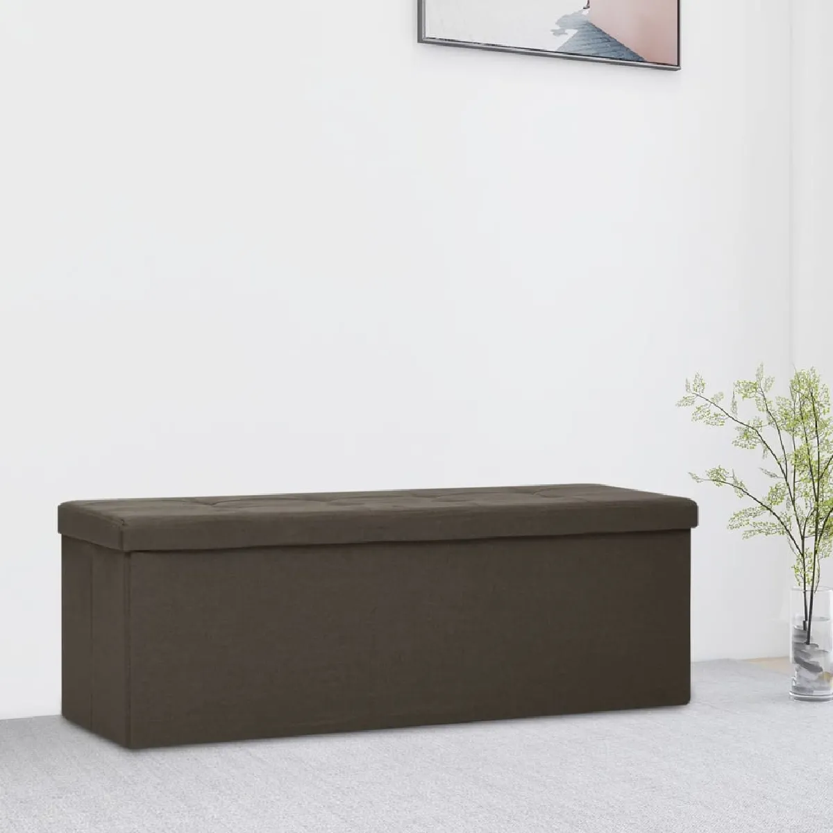 VidaXL Banc de rangement pliable - vue 4