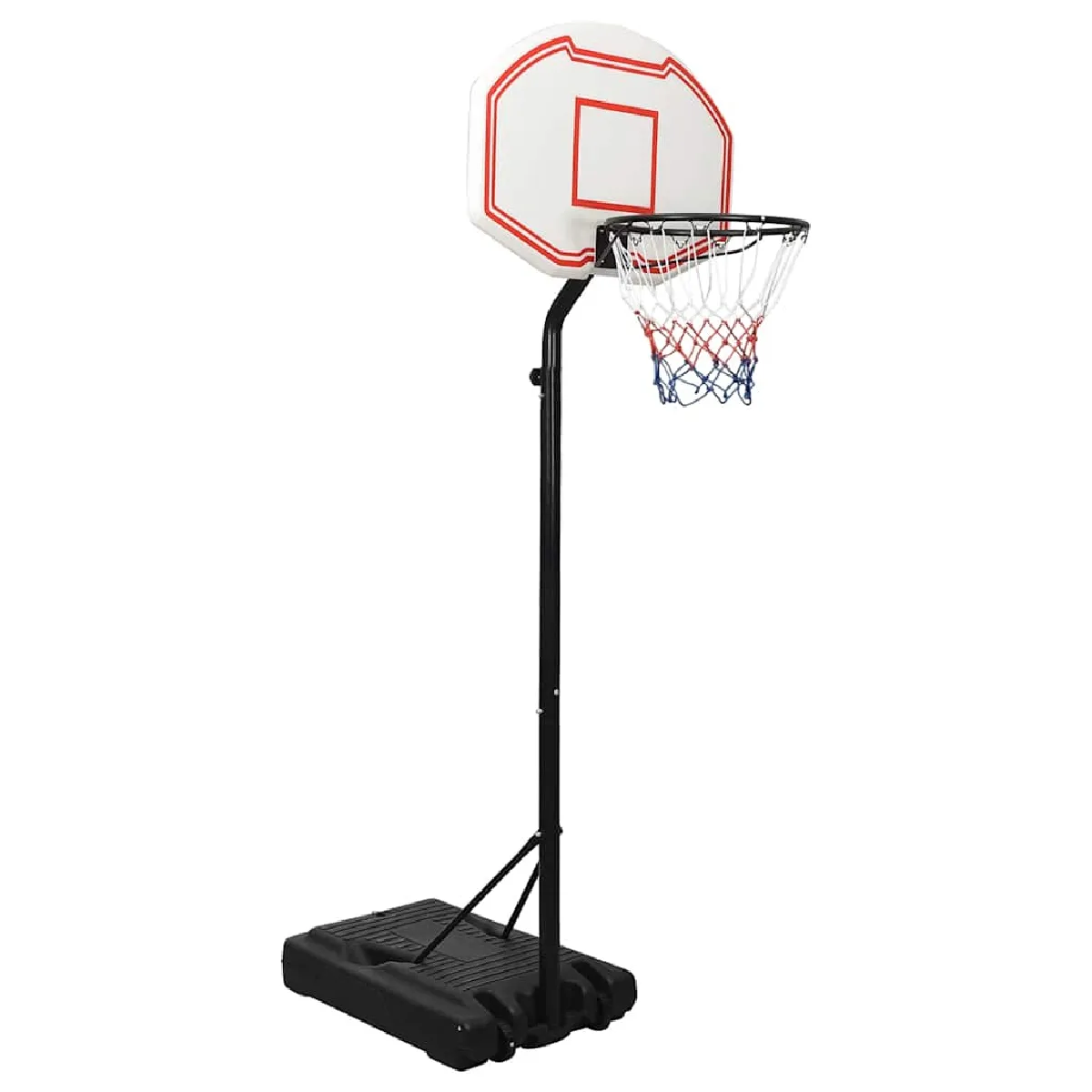 vidaXL Support Basket Blanc vidaXL Support Basket Blanc