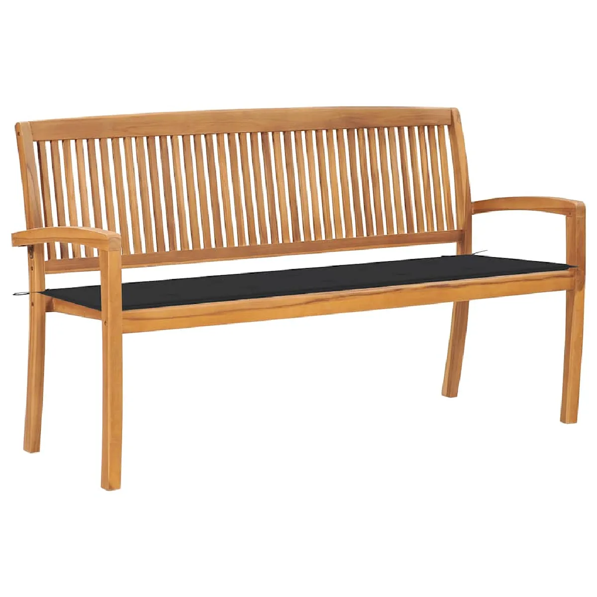 Vidaxl Banc Empilable 159 Cm Teck