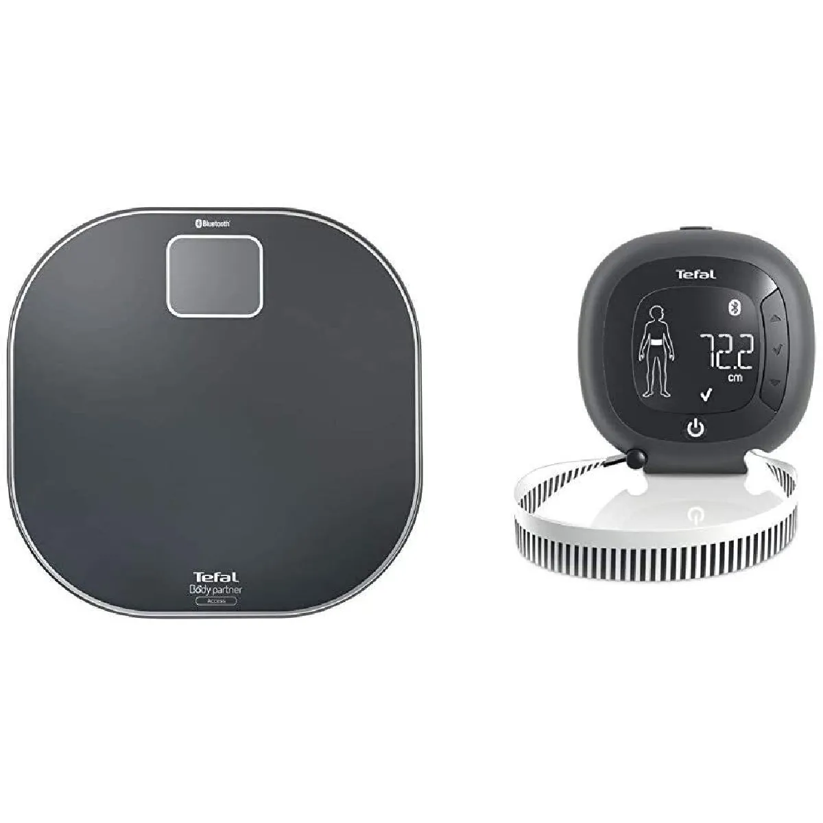 TEFAL  P&egrave;se-personne connect&eacute; noir