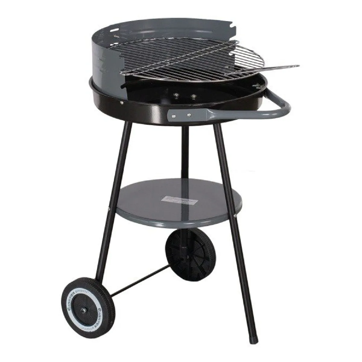 Barbecue de bois rond