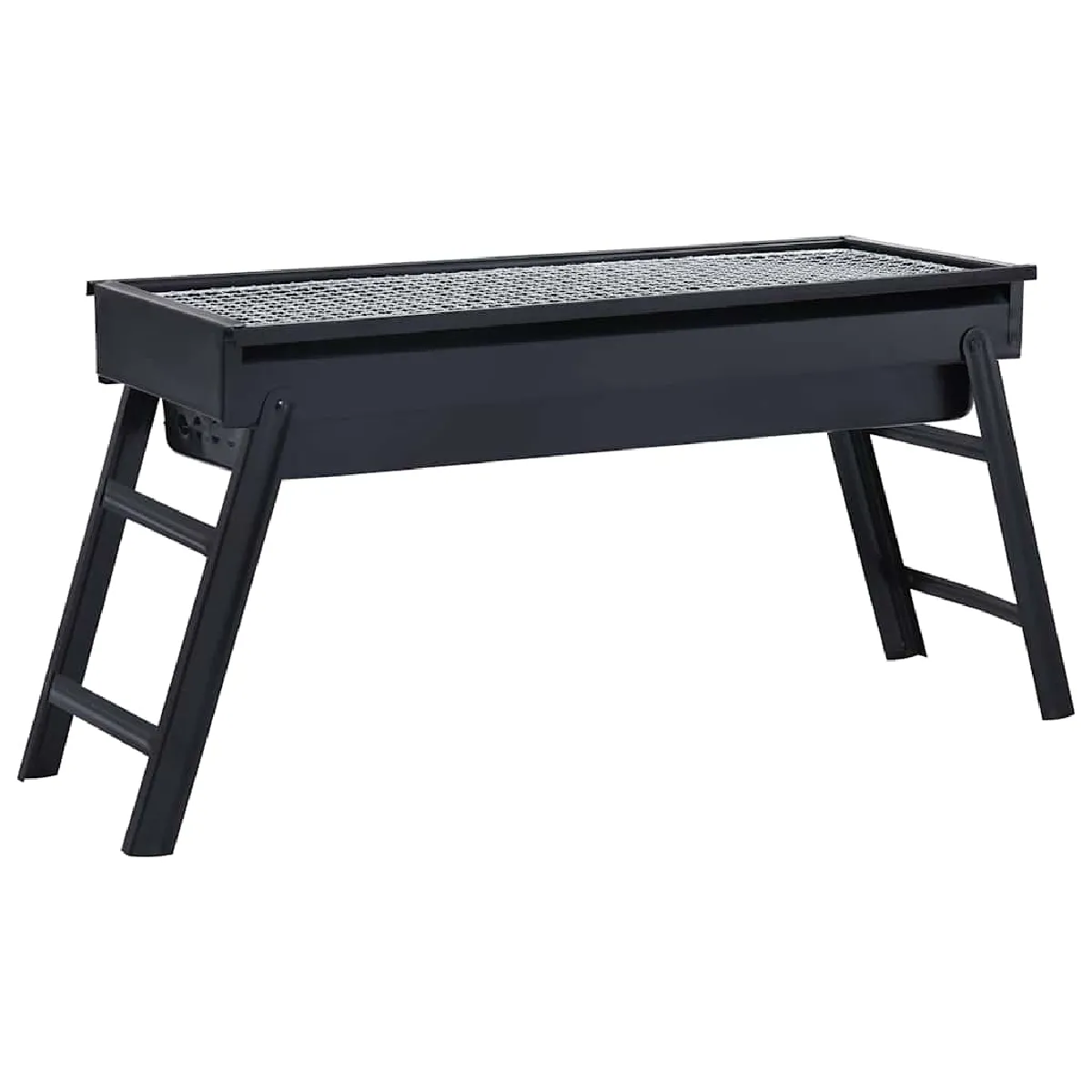 Barbecue Portable VidaXL 46610 – Acier, Pliable, Camping - vue 3