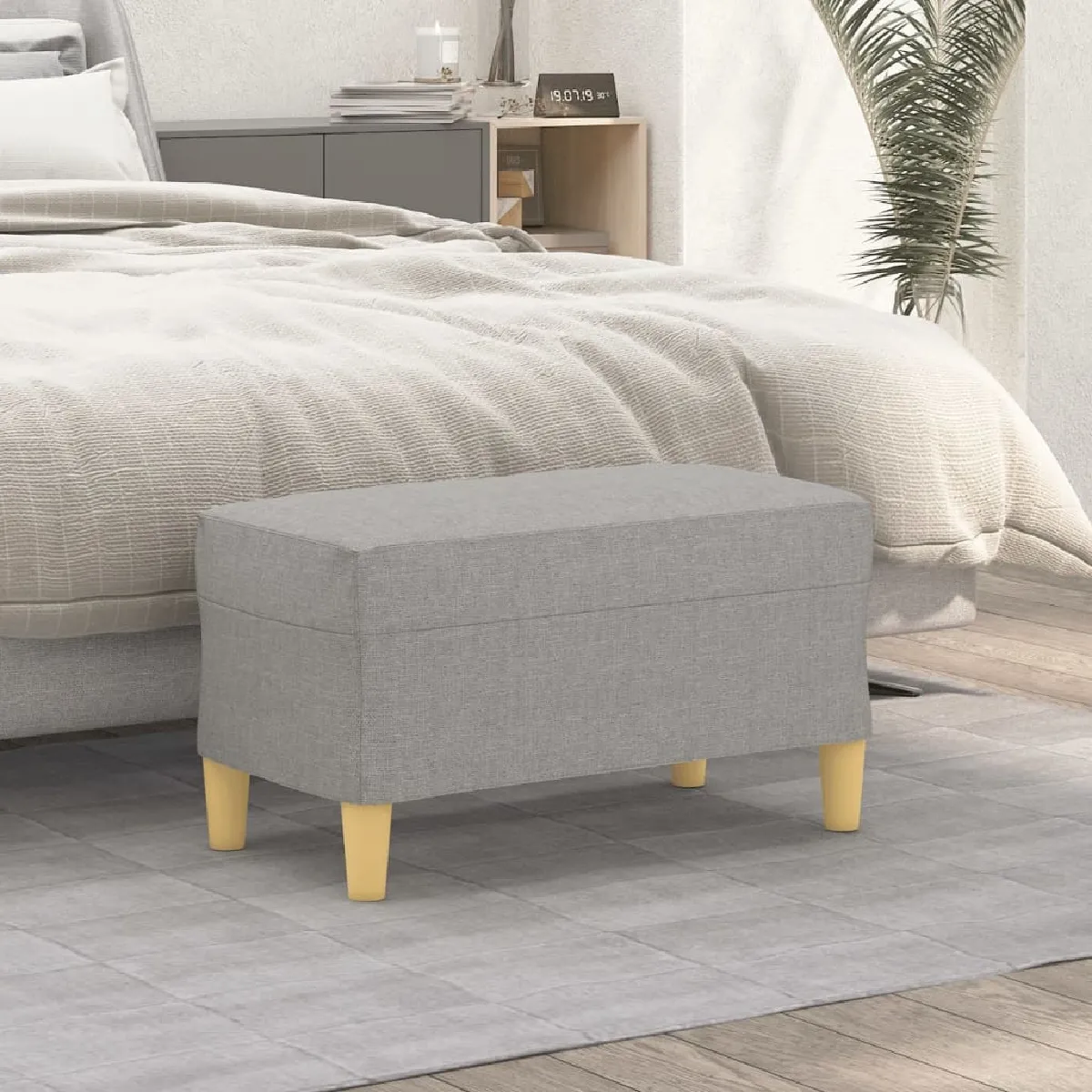 vidaXL Banc de Jardin avec Coussins Siège de Patio Chaise de Terrasse Meuble de Parc Arrière cour Balcon Extérieur 365766 - vue 4