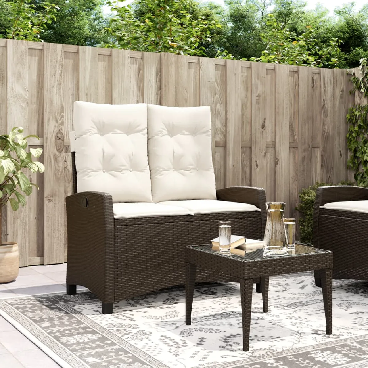 vidaXL Banc Inclinable - vue 6
