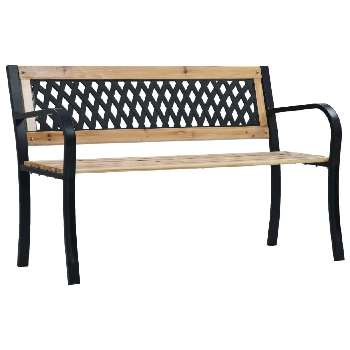Vidaxl Banc De Jardin 120 Cm Bois - Image 2