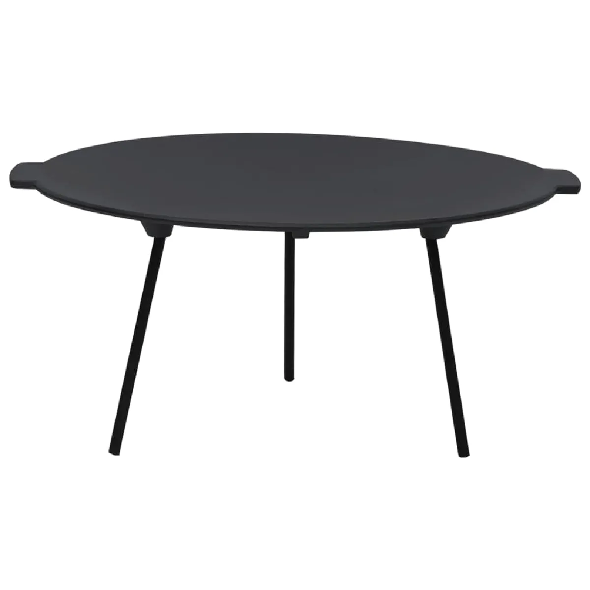 VidaXL Plaque de Grill 44cm Noir - Image 3