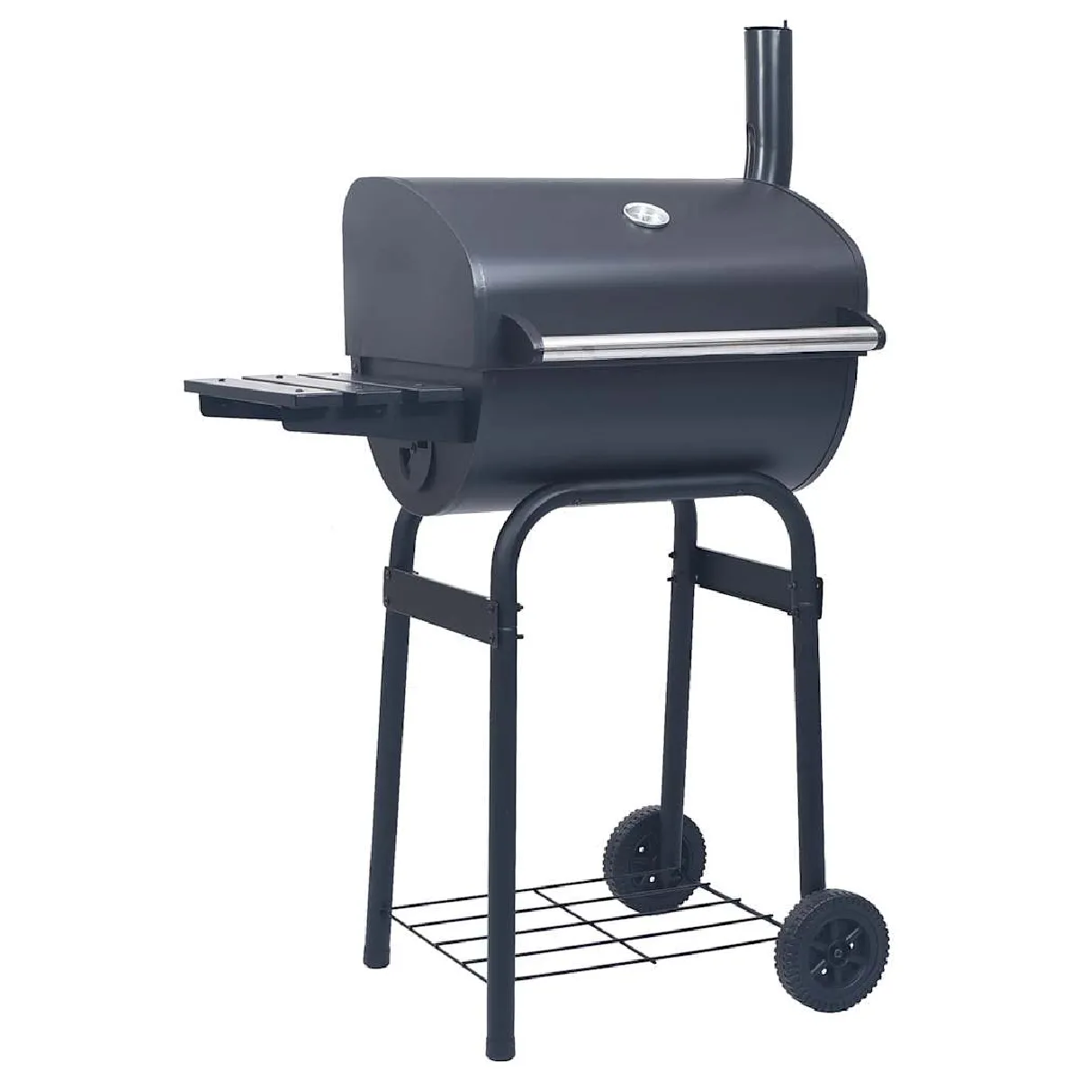 vidaXL Gril barbecue au avec étagère inférieure - vue 2