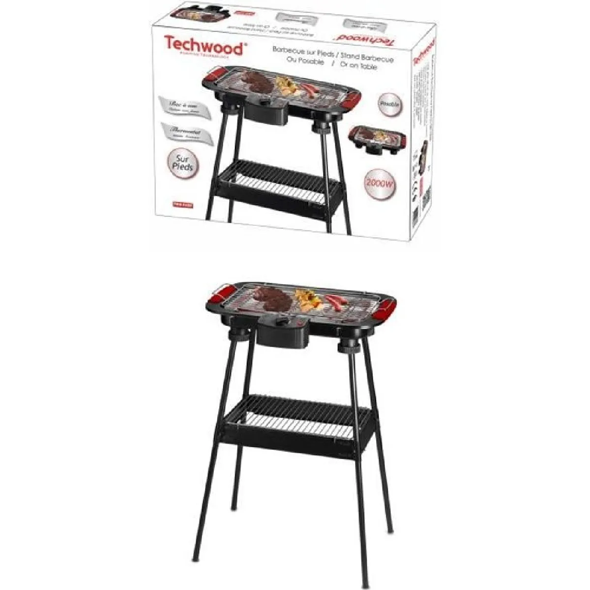 Techwood Barbecue Électrique - vue 5