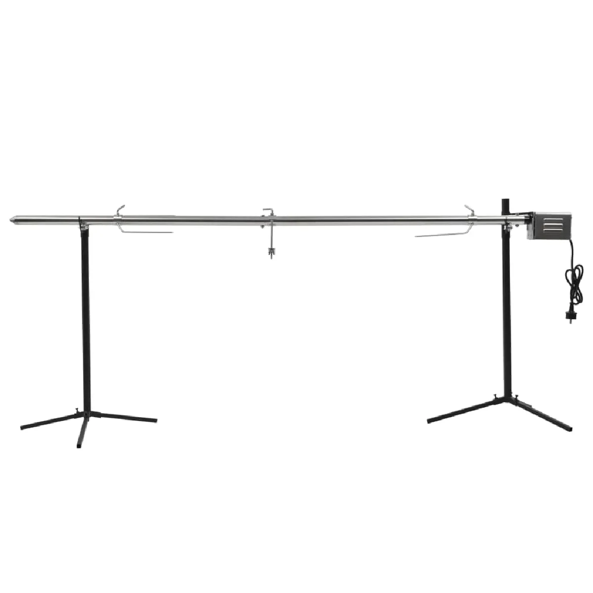 vidaXL Gril avec moteur Inox - vue 3