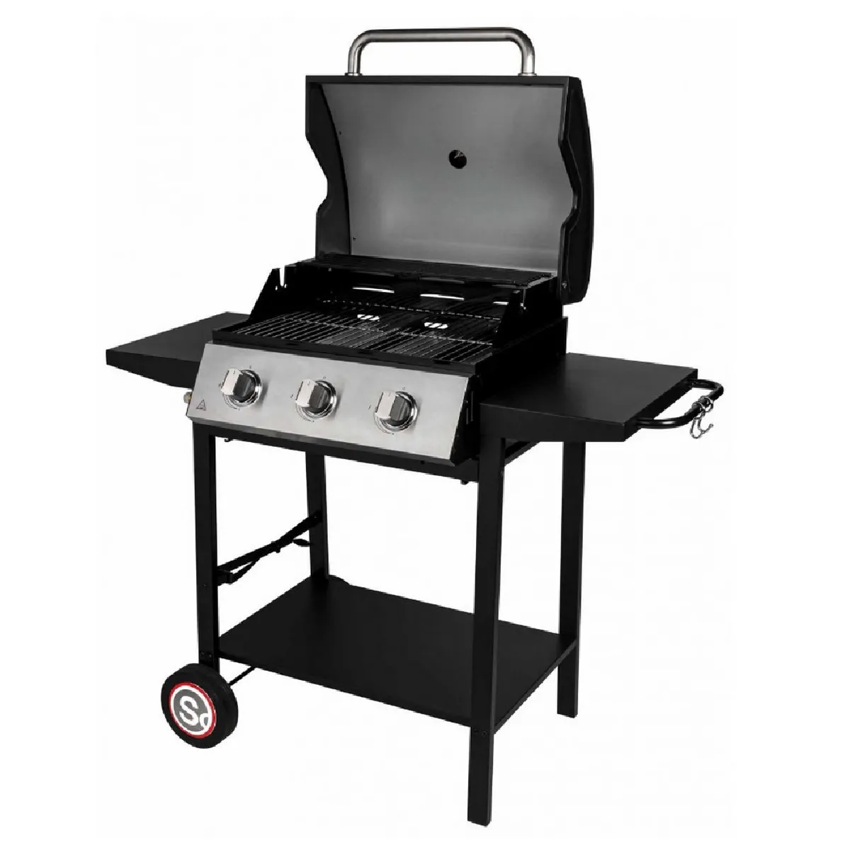 SOMAGIC Barbecue gaz 3 feux Harlem 335541