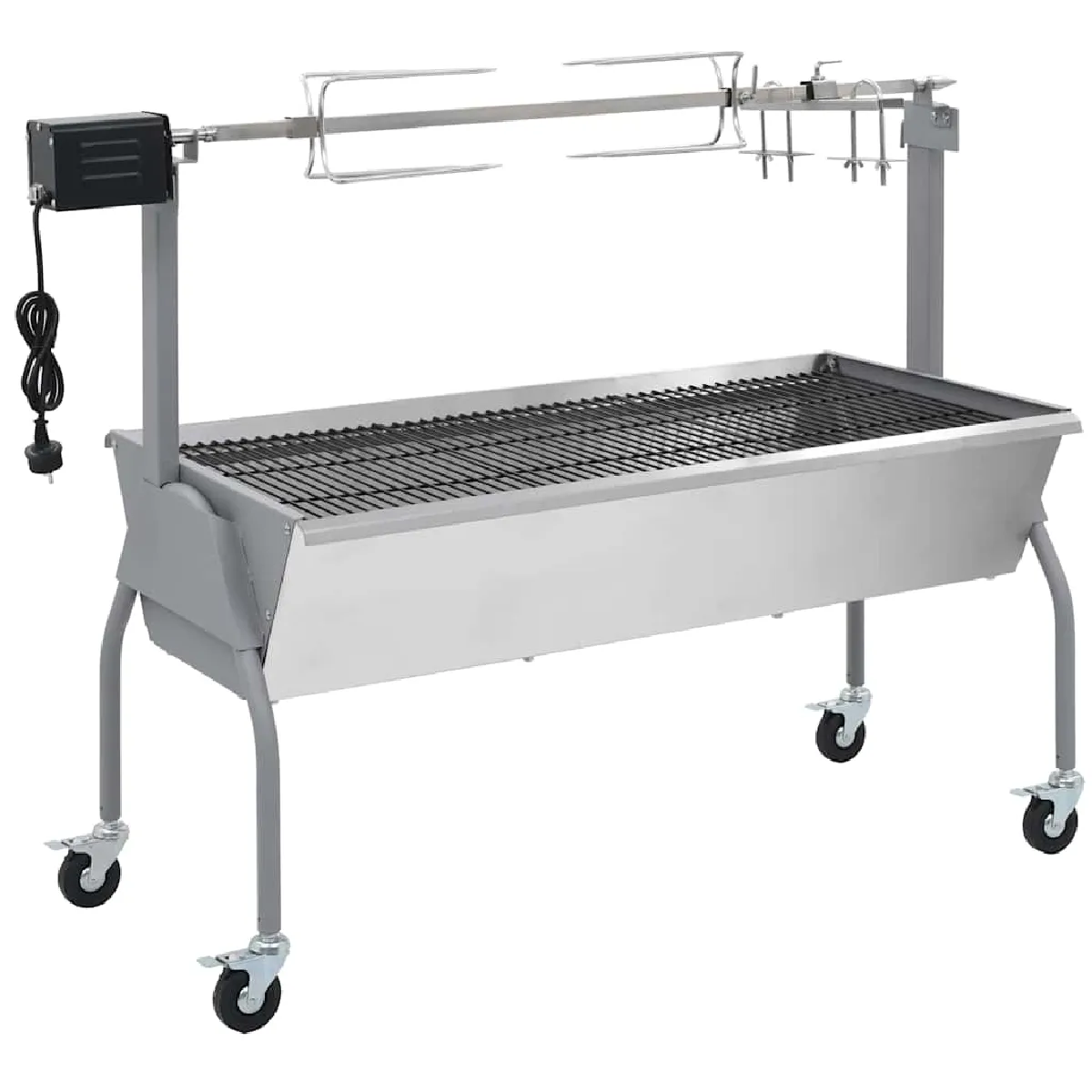 VidaXL Barbecue électrique avec rôtissoire 15W - Image 4