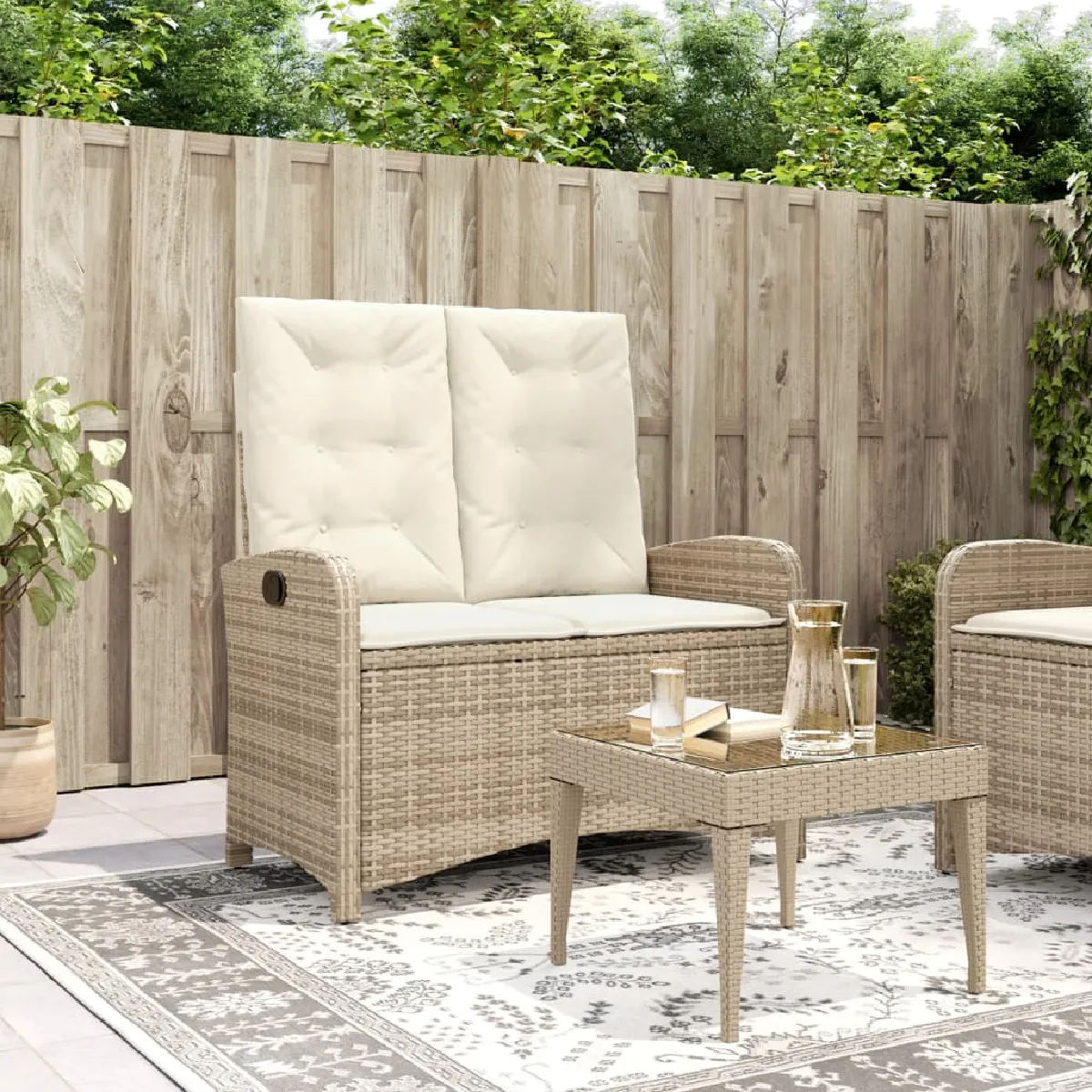 vidaXL Banc Inclinable - vue 5