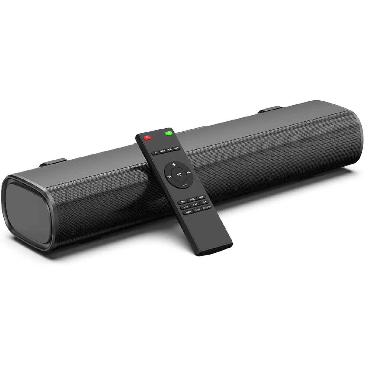 Vendos85 Noir Barre De Son Bluetooth 5.0 50W
