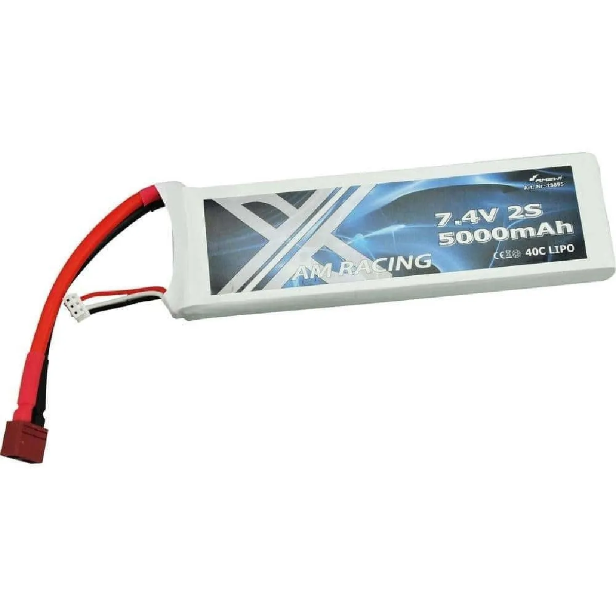 Amewi Lipo 2S 7.4V 5000Mah 40C
