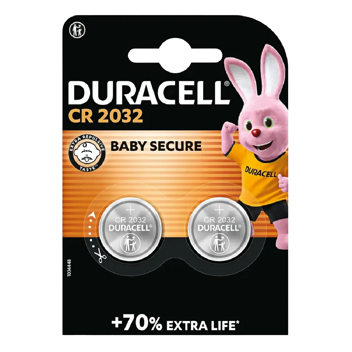Piles Bouton Lithium Duracell CR2032 3V – Lot de 2 Piles Longue Durée - vue 4