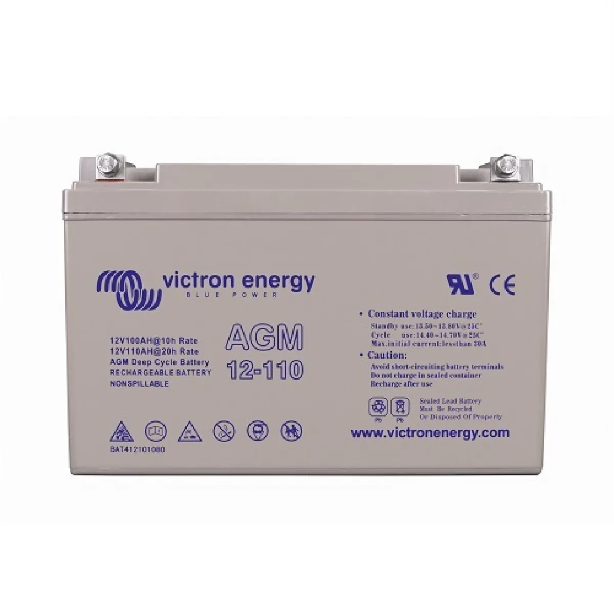 Victron Batterie Solaire Agm 12 V - 110 Ah