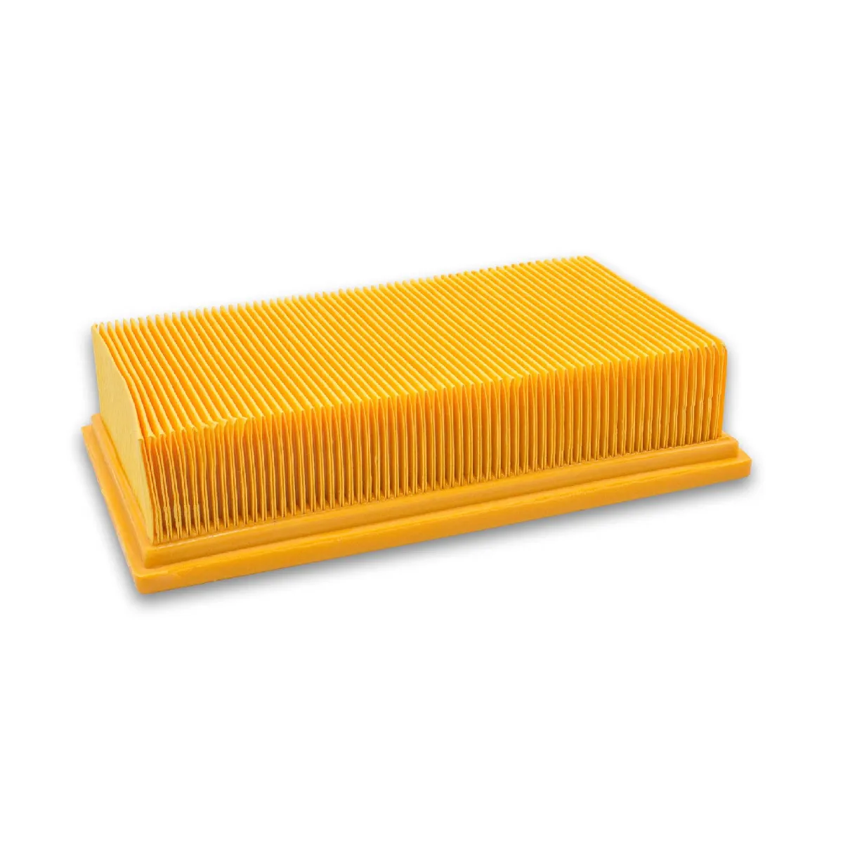 VHBW  Filtre &agrave; prismes plats pour aspirateur - Jaune