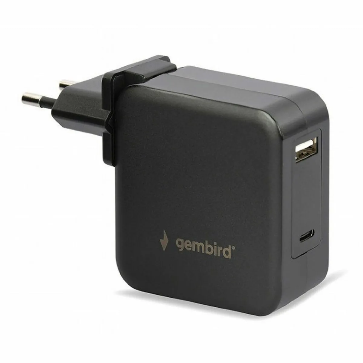 Gembird Noir Npa-Pd60-01 Chargeur D'appareils Mobiles Ordinateur Portable, Smartphone Secteur Intérieure - Neuf - Image 3