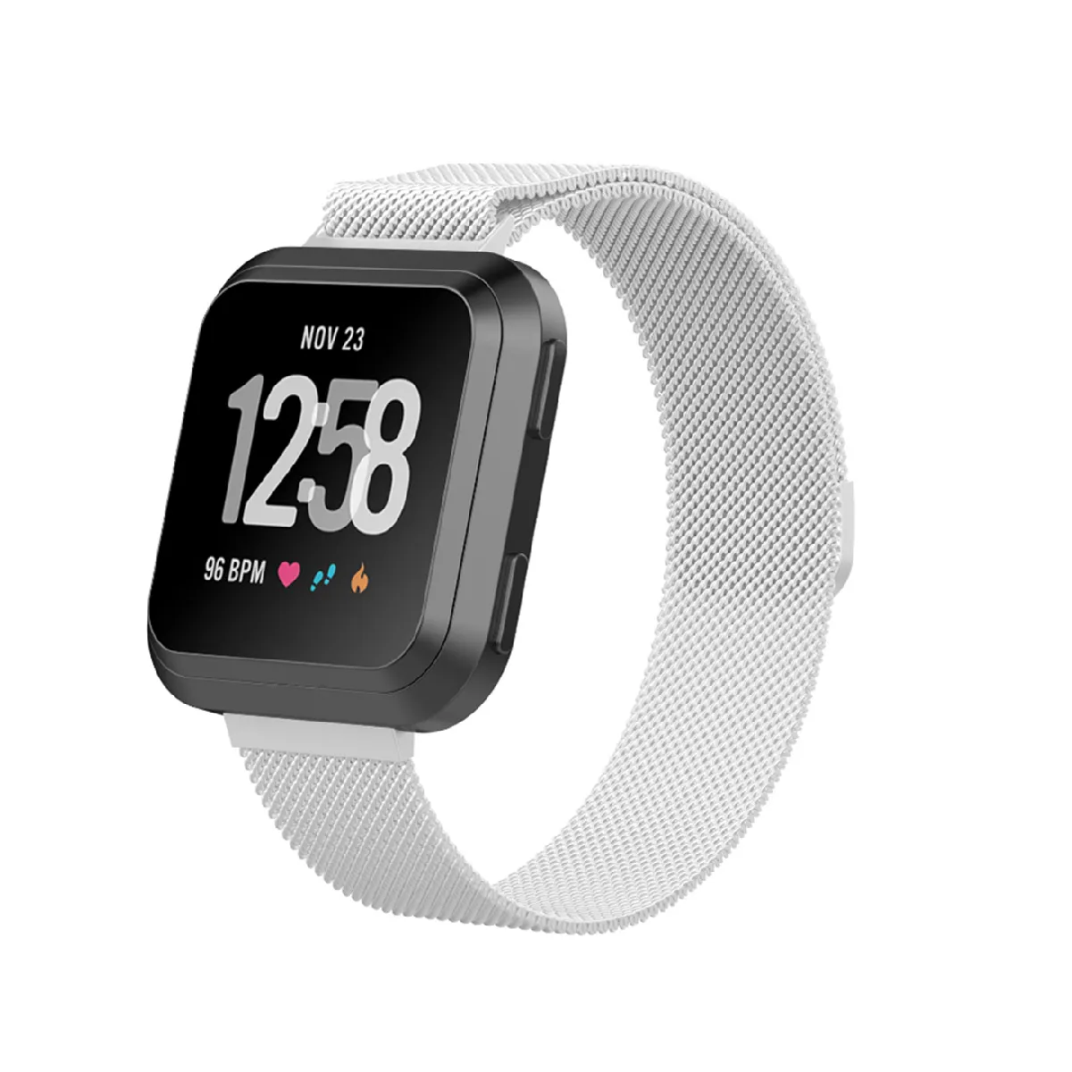 Bracelet Fitbit Versa - Milanese Loop Argent