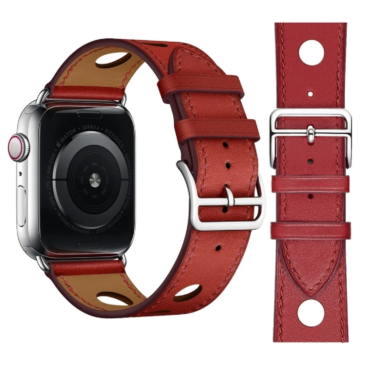Bracelet cuir Apple Watch Séries 321