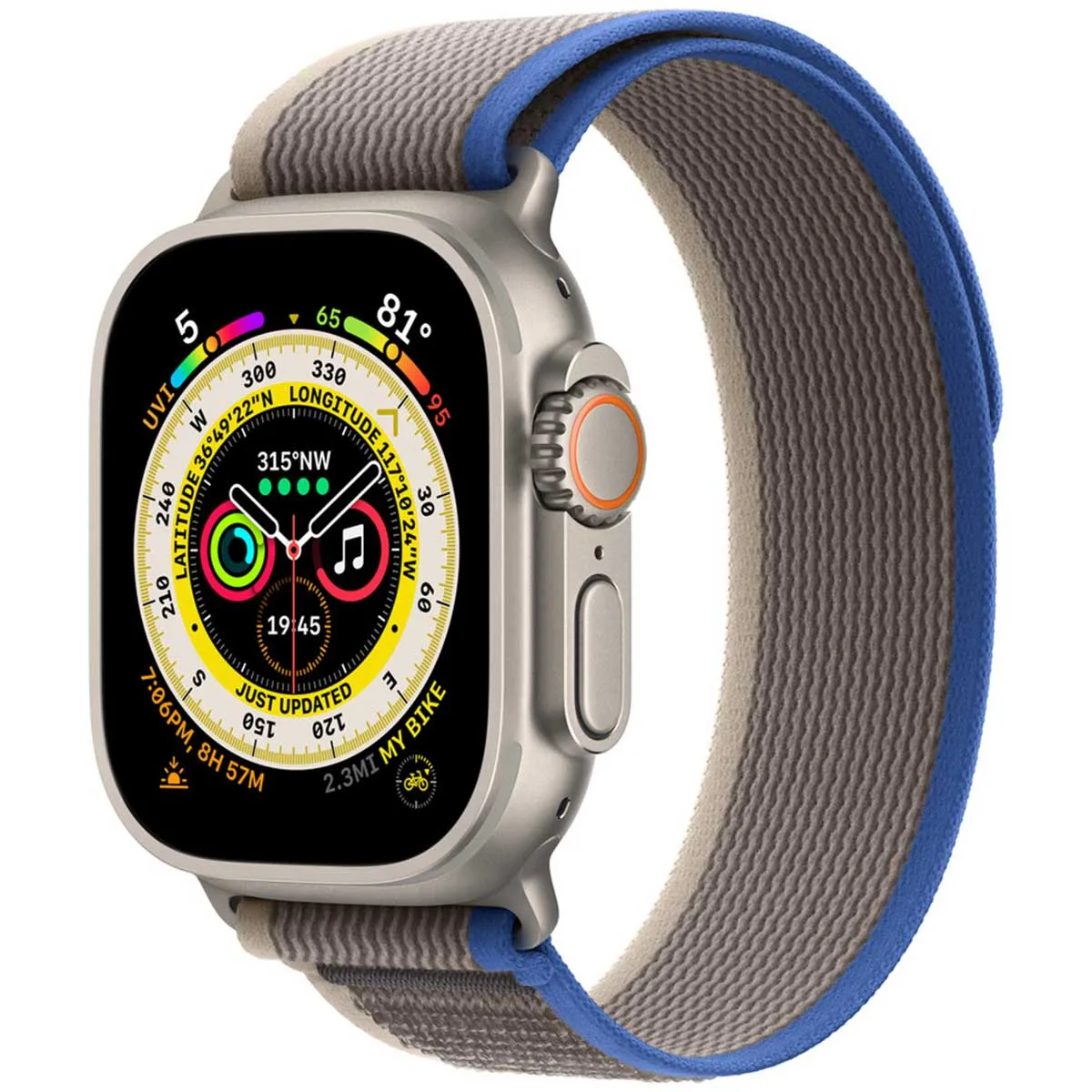 Apple Trail Loop Band - Bleu/Gris