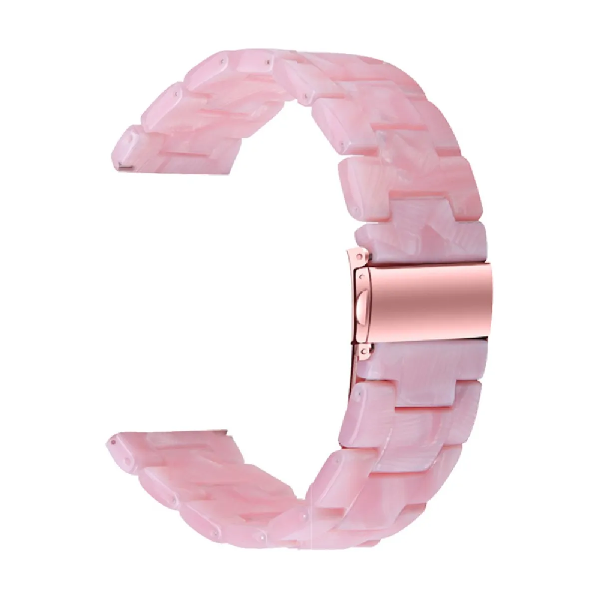 Générique Rose Bracelet De Montre En Résine Pour Huami