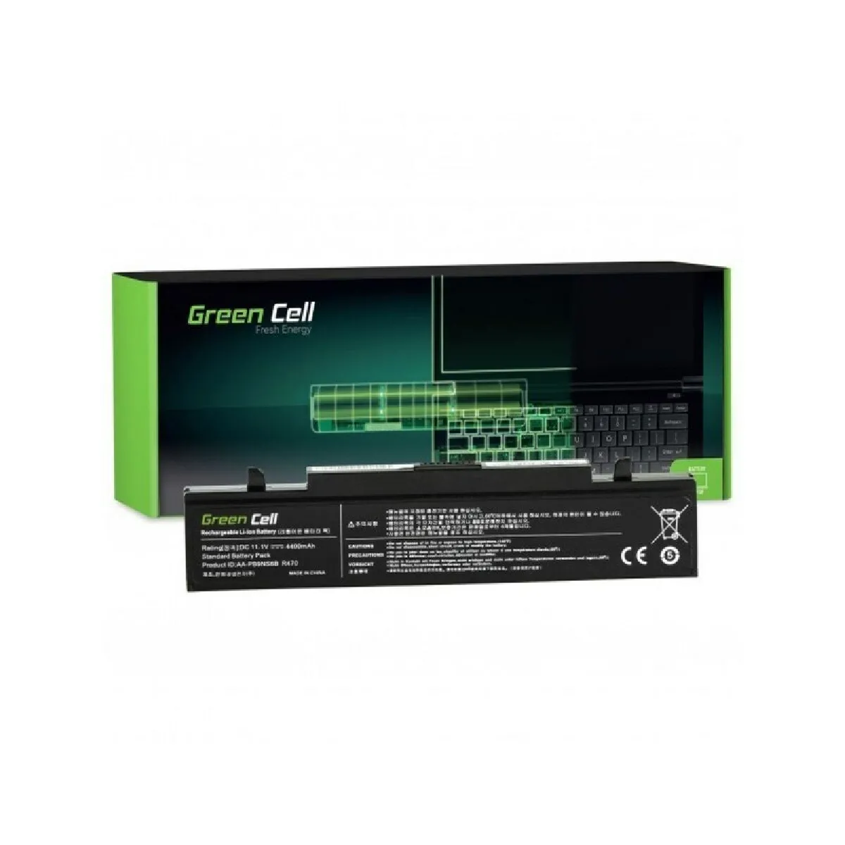 Green Batterie Pc Portable - 4400 Mah
