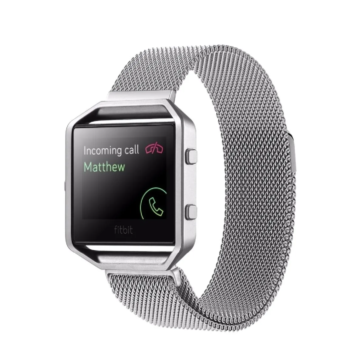 Bracelet Argent pour Fitbit Blaze