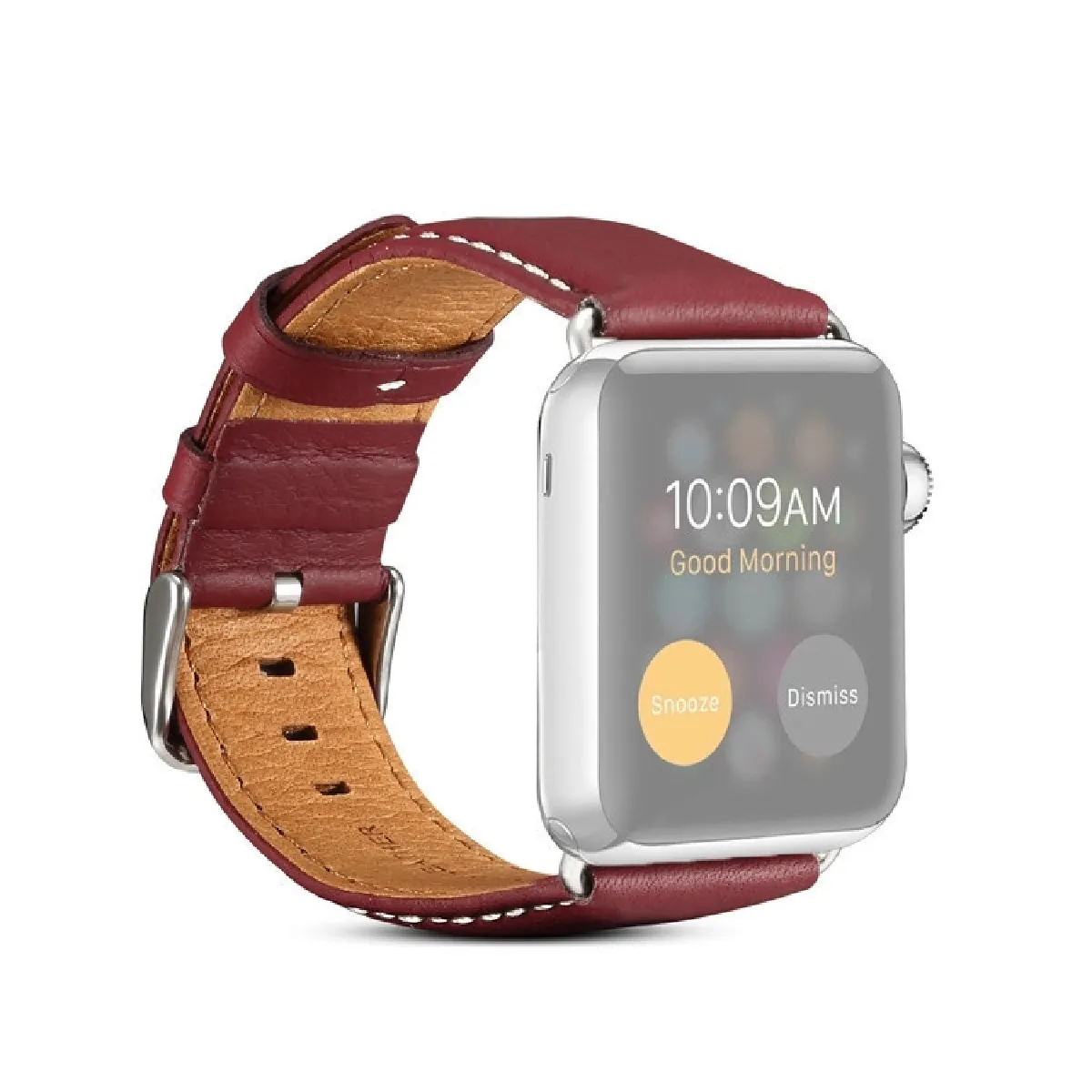 Wewoo Bracelet en cuir pour Apple Watch Series 54321 - vue 2