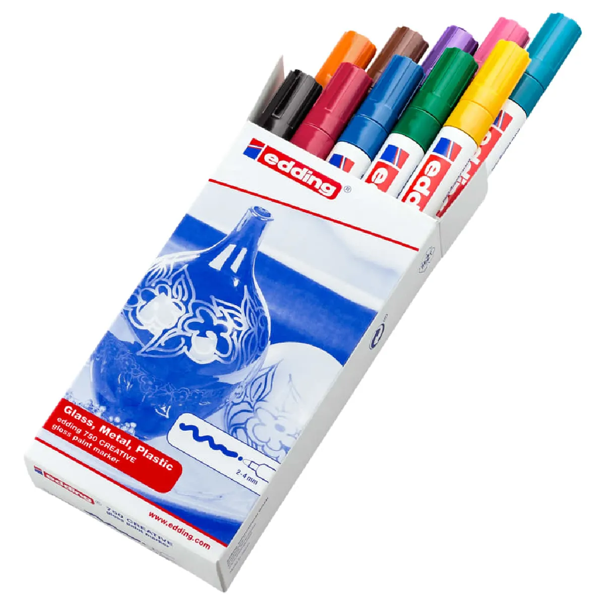 EDDING  Peinture Brillante - 10 pcs