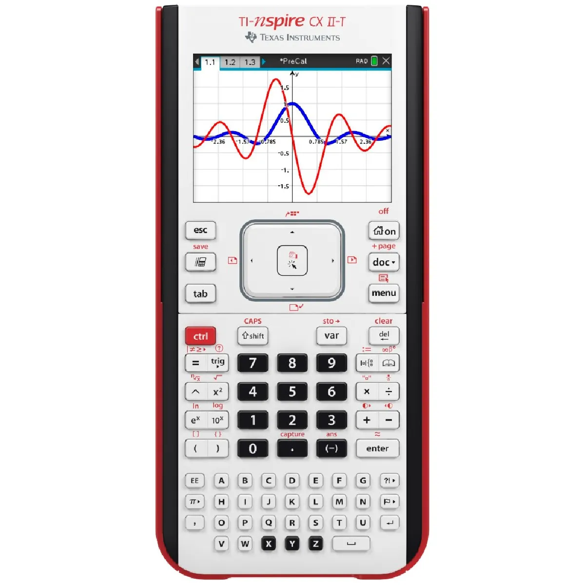 TEXAS INSTRUMENTS  TI-NSPIRE CX II - Noir