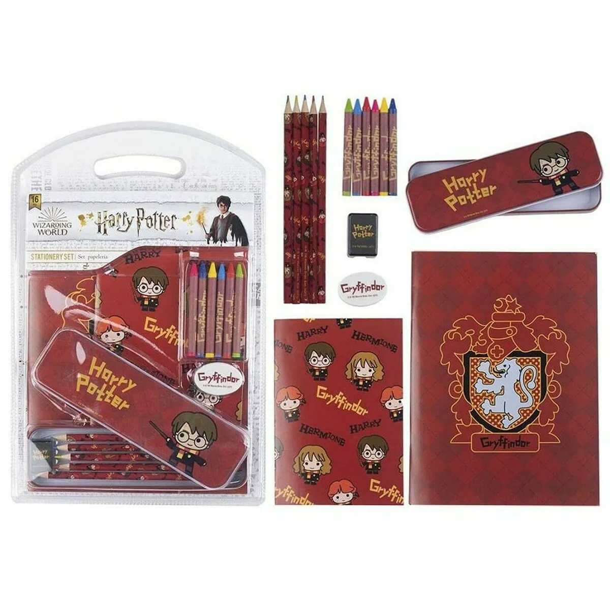 Cerda Multicolore School Stationery Set Harry Potter Gryffindor - Image 3