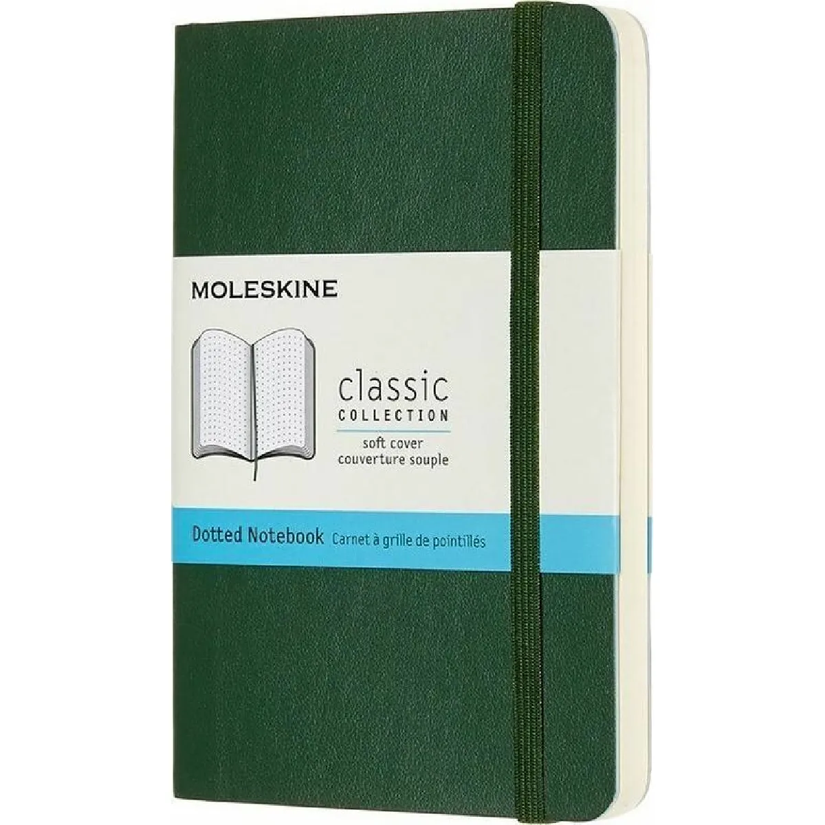 Mlsk Vert Carnet Classique Grand Format Ligné Moleskine Couverture Souple - Image 3