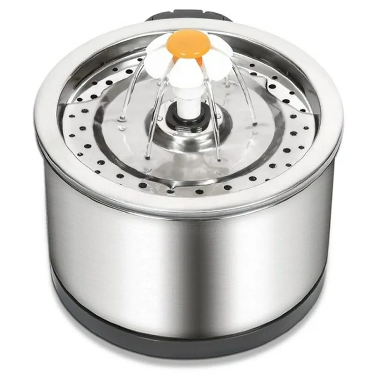 Meilleurs prix pour Fontaine d'arrosage pour chat en acier inoxydable 2.5L USB Bol de boisson pour chien de compagnie Distributeur automatique Filtre d'alimentation pour eau de boisson super silencieux   Fournitures d'arrosage pour l'alimentation des chats